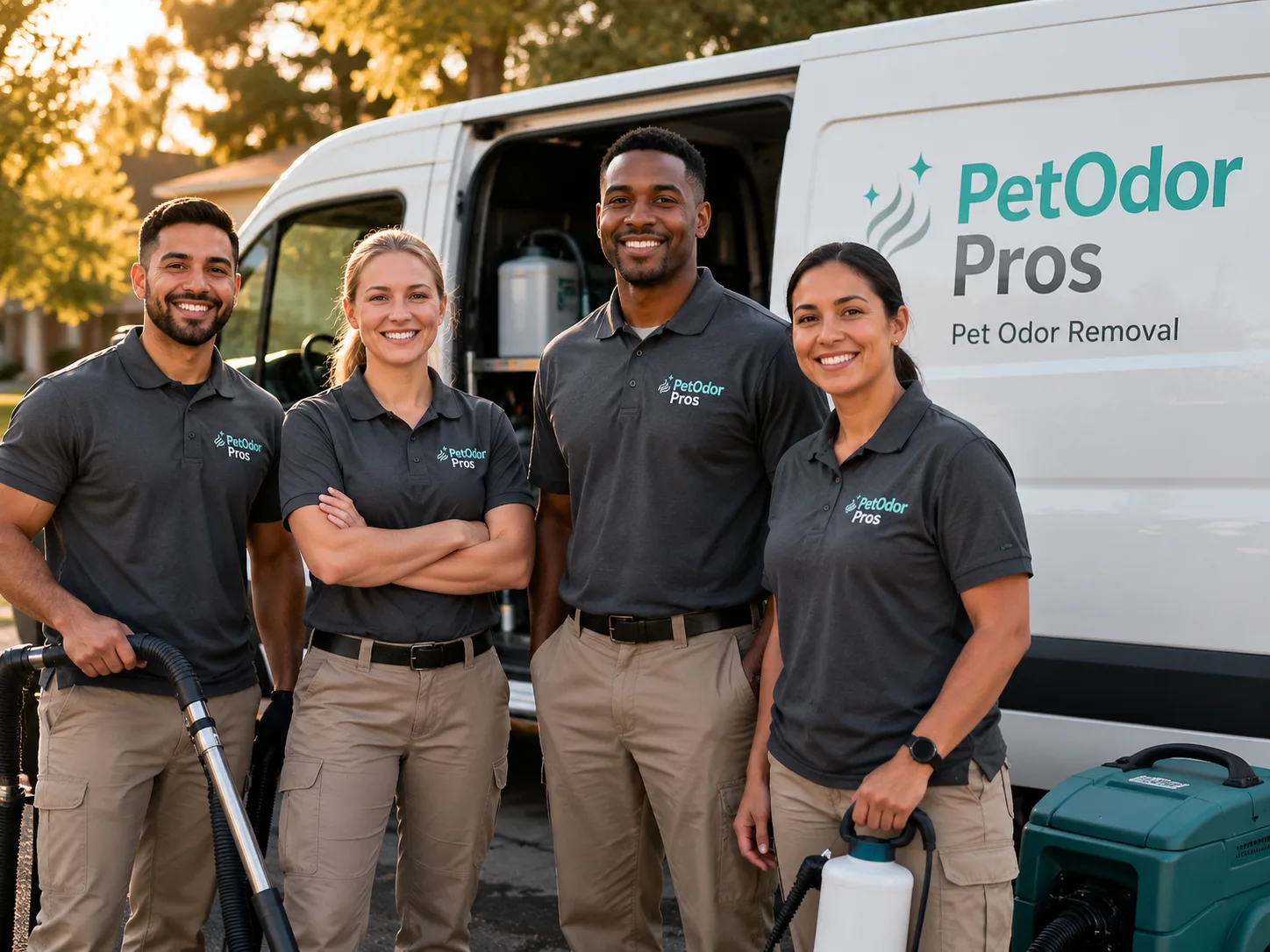 Pet Odor Removal team serving Okay, OK
